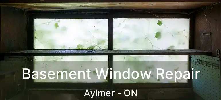  Basement Window Repair Aylmer - ON