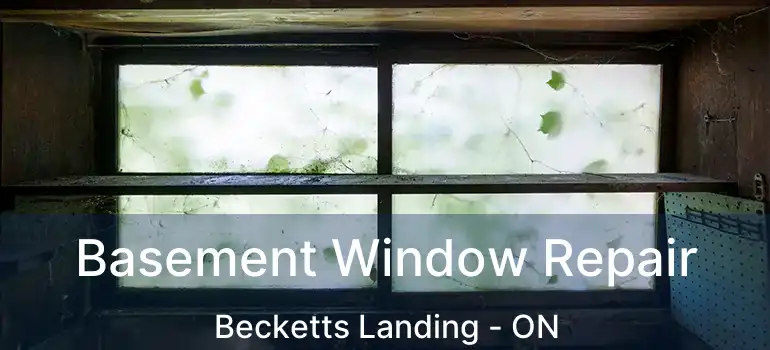  Basement Window Repair Becketts Landing - ON