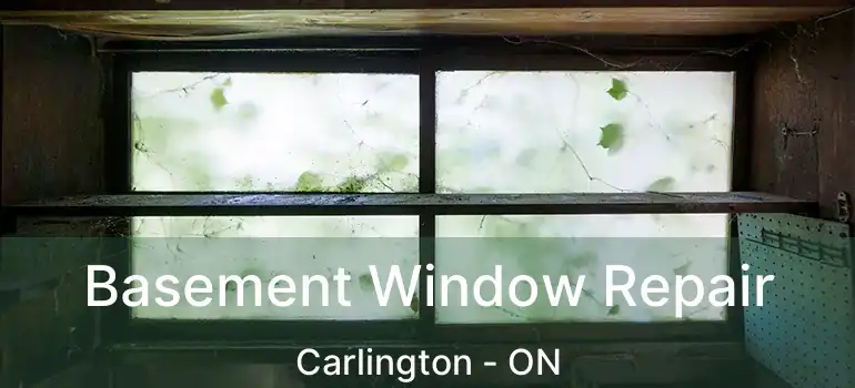  Basement Window Repair Carlington - ON