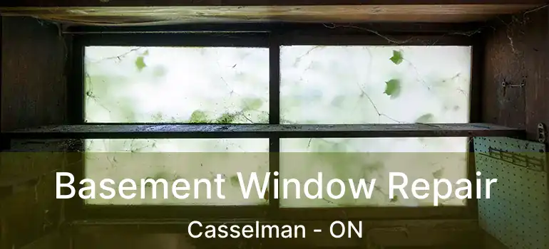  Basement Window Repair Casselman - ON