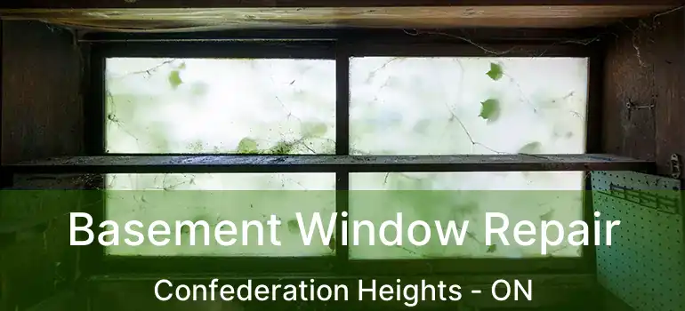  Basement Window Repair Confederation Heights - ON