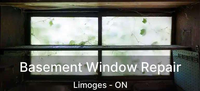  Basement Window Repair Limoges - ON