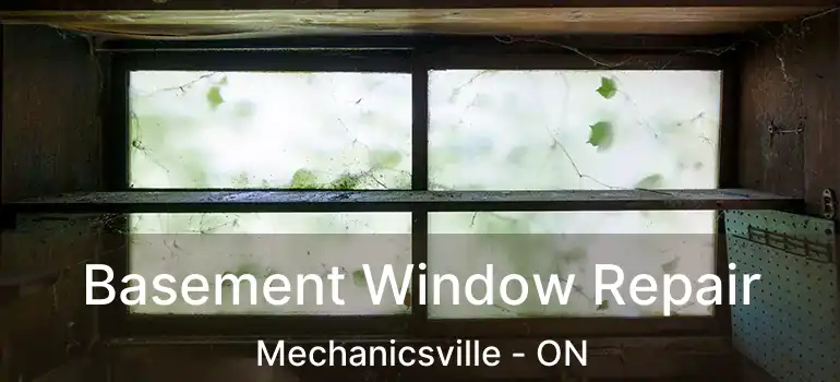  Basement Window Repair Mechanicsville - ON