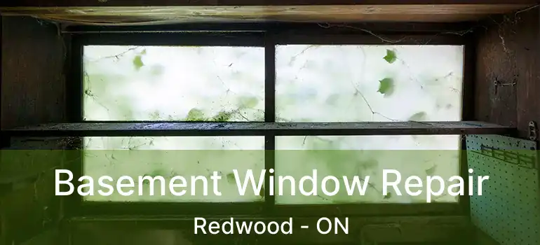  Basement Window Repair Redwood - ON