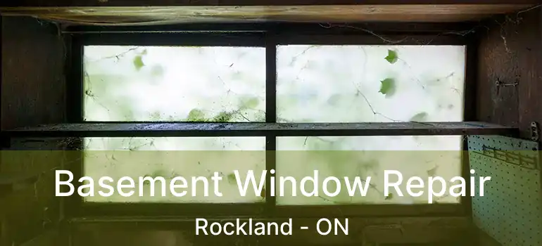  Basement Window Repair Rockland - ON