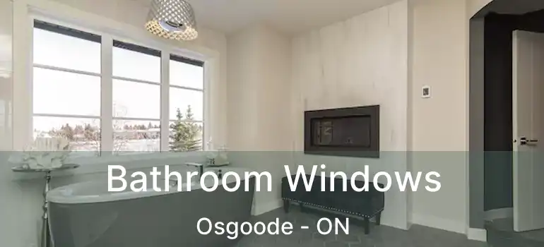  Bathroom Windows Osgoode - ON