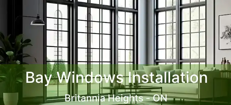  Bay Windows Installation Britannia Heights - ON