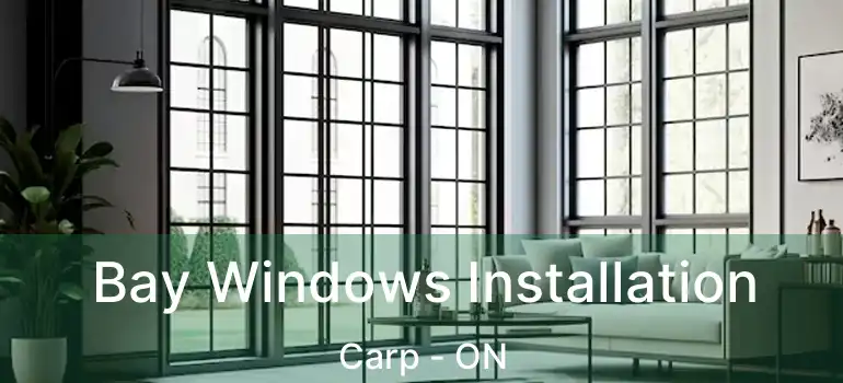  Bay Windows Installation Carp - ON