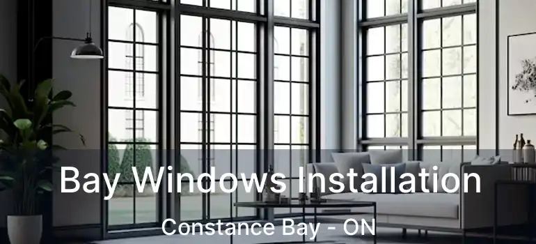  Bay Windows Installation Constance Bay - ON