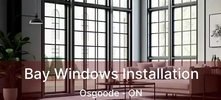  Bay Windows Installation Osgoode - ON