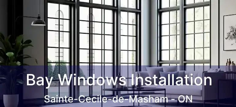  Bay Windows Installation Sainte-Cecile-de-Masham - ON