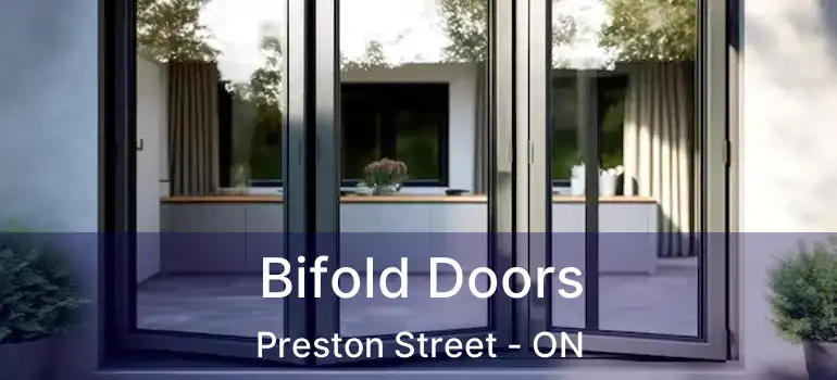  Bifold Doors Preston Street - ON