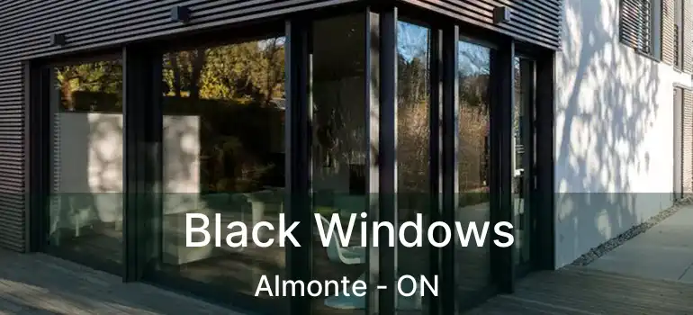  Black Windows Almonte - ON