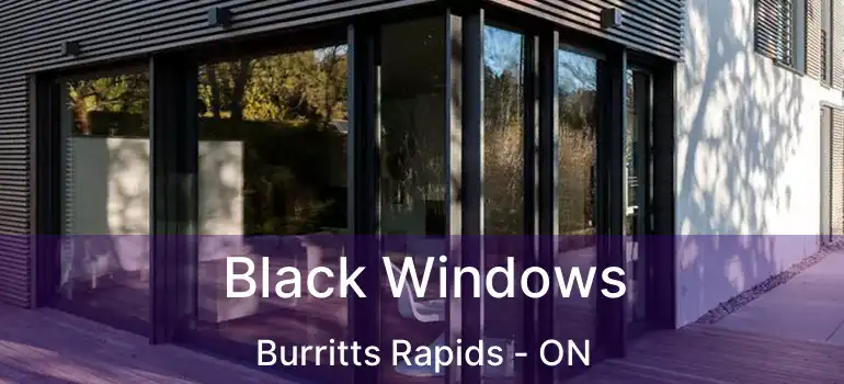  Black Windows Burritts Rapids - ON