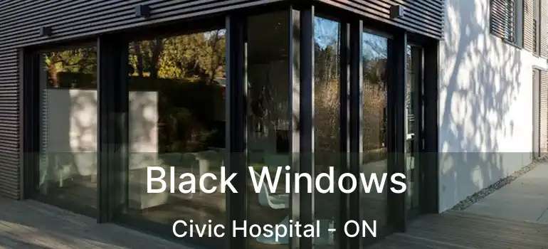  Black Windows Civic Hospital - ON