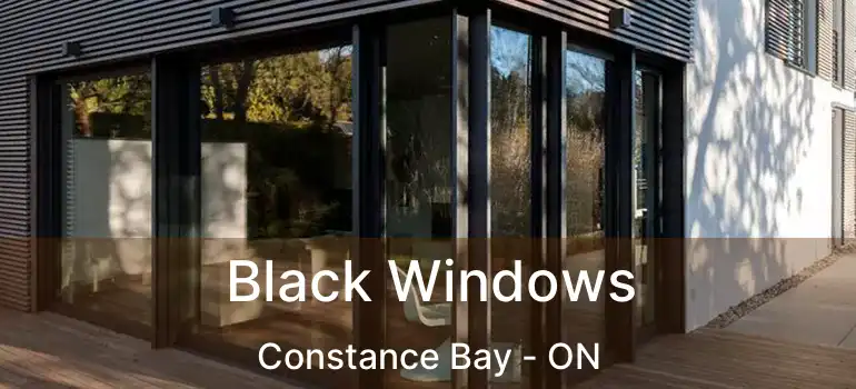  Black Windows Constance Bay - ON