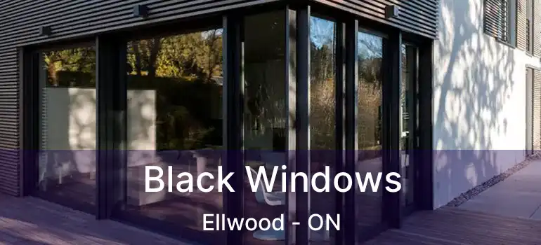  Black Windows Ellwood - ON