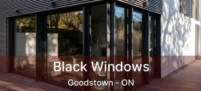  Black Windows Goodstown - ON