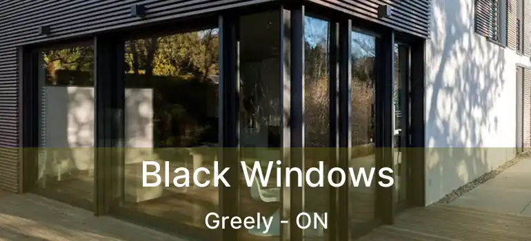  Black Windows Greely - ON