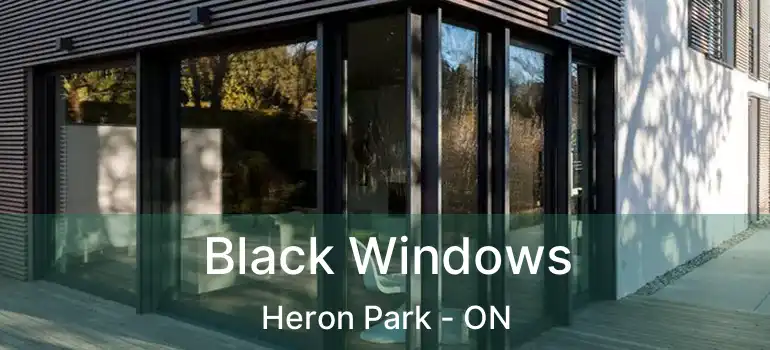  Black Windows Heron Park - ON