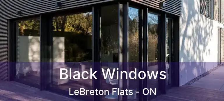  Black Windows LeBreton Flats - ON