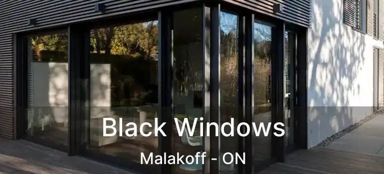  Black Windows Malakoff - ON