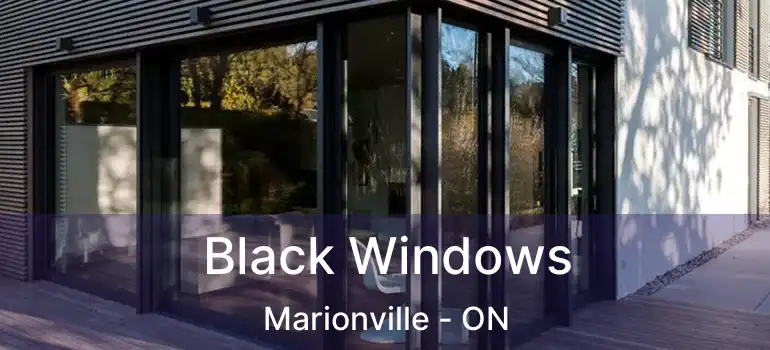  Black Windows Marionville - ON