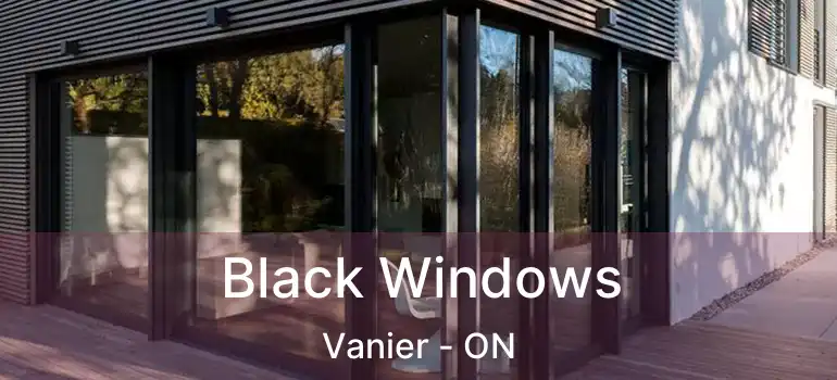  Black Windows Vanier - ON