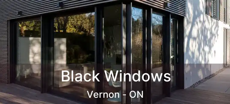  Black Windows Vernon - ON