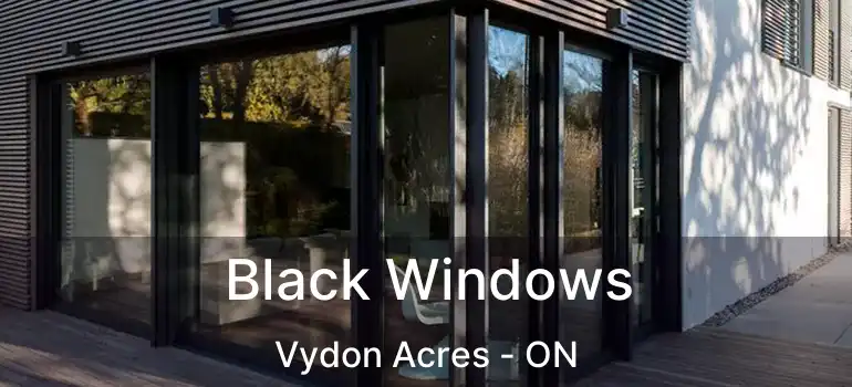  Black Windows Vydon Acres - ON