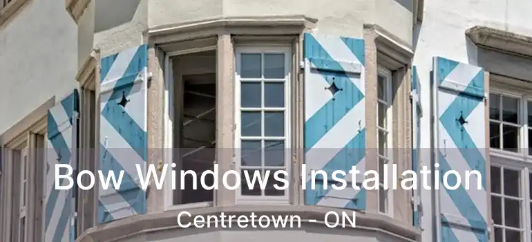  Bow Windows Installation Centretown - ON