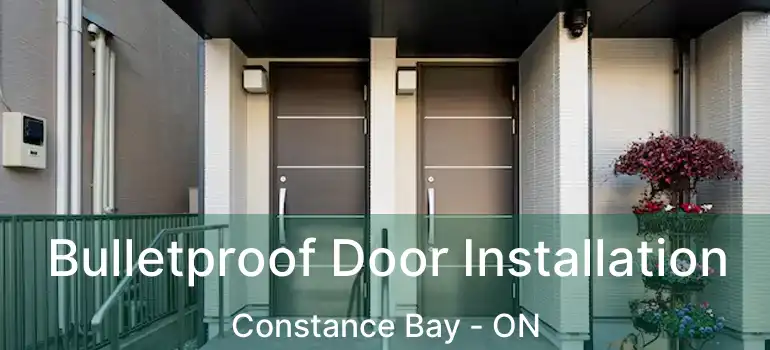  Bulletproof Door Installation Constance Bay - ON