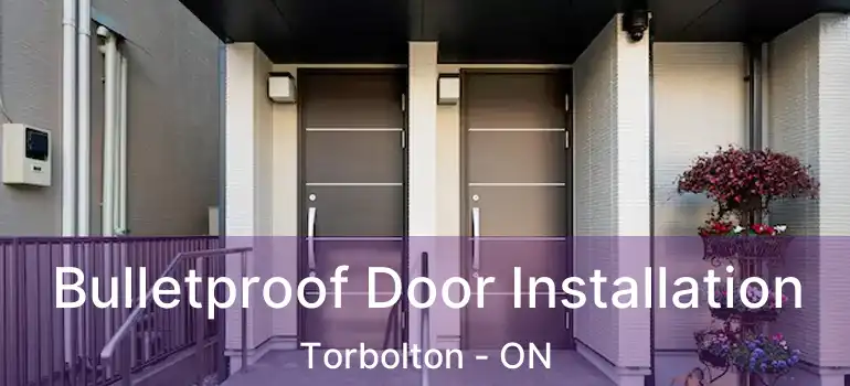  Bulletproof Door Installation Torbolton - ON