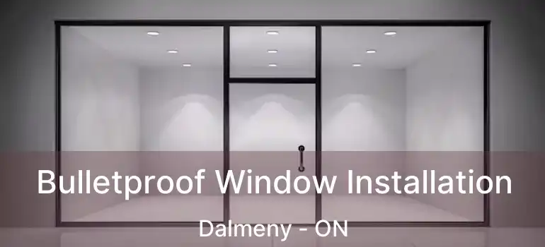  Bulletproof Window Installation Dalmeny - ON