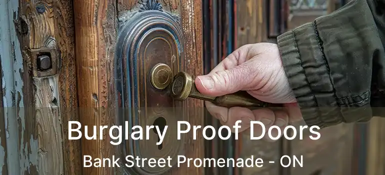  Burglary Proof Doors Bank Street Promenade - ON