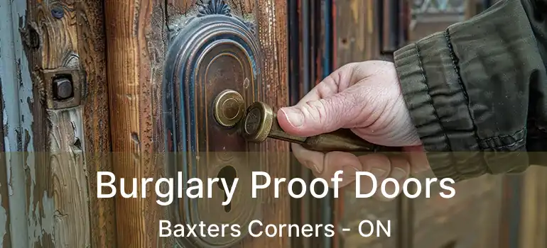  Burglary Proof Doors Baxters Corners - ON