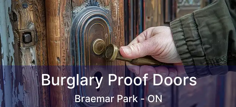  Burglary Proof Doors Braemar Park - ON