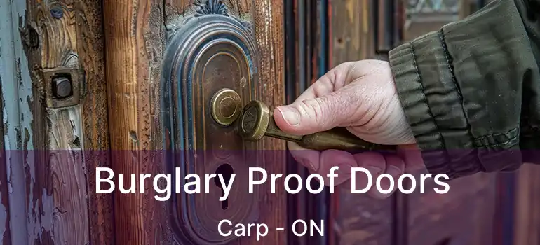  Burglary Proof Doors Carp - ON