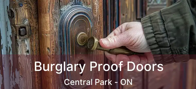  Burglary Proof Doors Central Park - ON