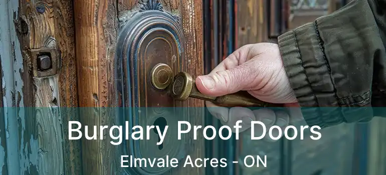  Burglary Proof Doors Elmvale Acres - ON