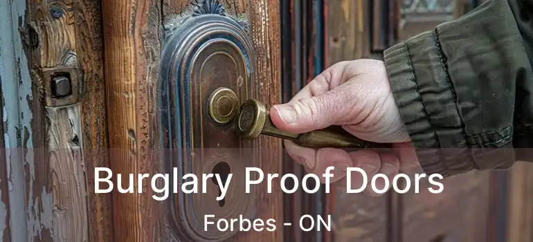  Burglary Proof Doors Forbes - ON