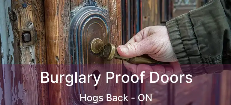  Burglary Proof Doors Hogs Back - ON