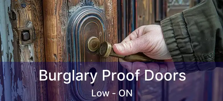  Burglary Proof Doors Low - ON