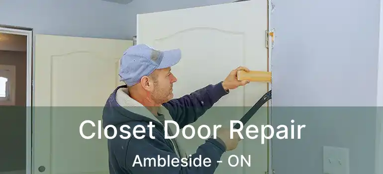  Closet Door Repair Ambleside - ON