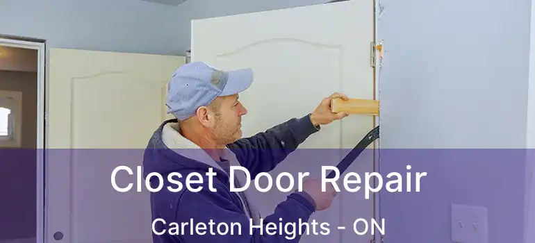  Closet Door Repair Carleton Heights - ON