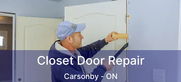  Closet Door Repair Carsonby - ON