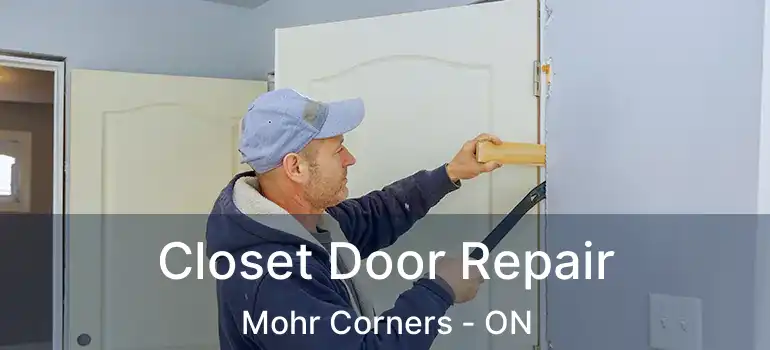  Closet Door Repair Mohr Corners - ON