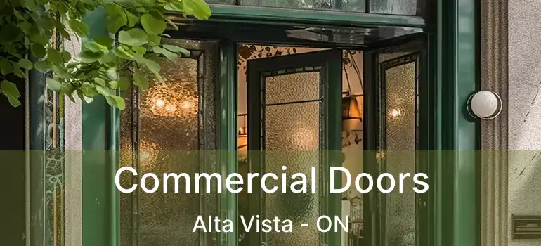  Commercial Doors Alta Vista - ON