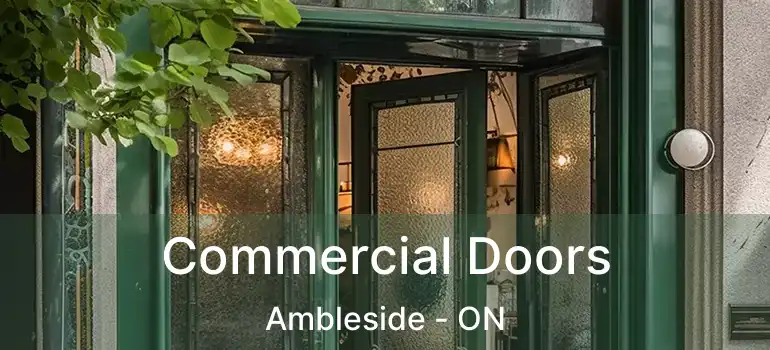  Commercial Doors Ambleside - ON