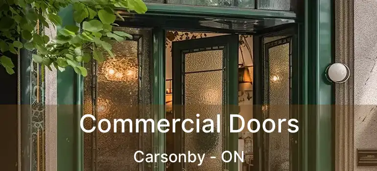  Commercial Doors Carsonby - ON